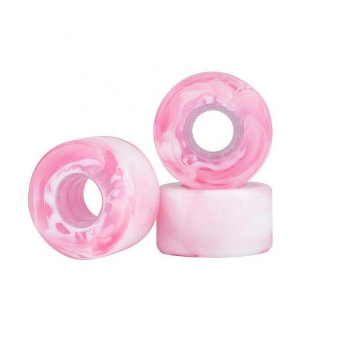 মসৃণ স্লাইডিং পিইউ স্কেটবোর্ড চাকা 70mm 80mm 90mm লংবোর্ড চাকা 3