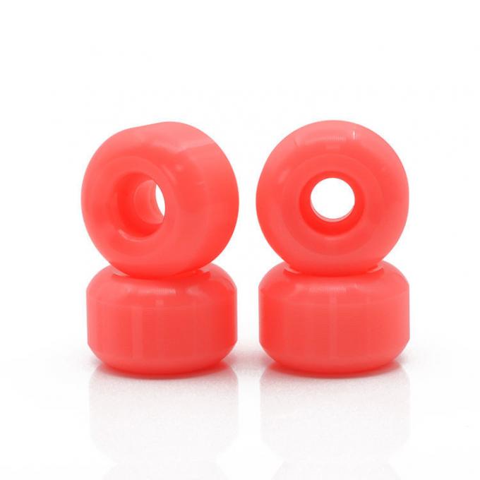 50mm-59mm পলিউরেথেন স্কেটবোর্ড চাকা 92A-104A কঠোরতা পরিধান প্রতিরোধী 2